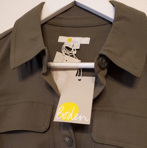 Boden Zada Jumpsuit in Khaki (olive green) - Picture 6 of 14